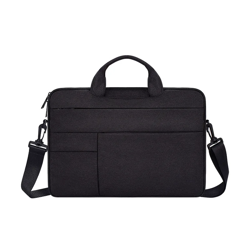 With Shoulder Strap Водонепроницаемая сумка для ноутбука, чехол для ноутбука, портфель для Macbook Air 13,3 14,1 15,4 15,6 дюймов, сумки через плечо - Цвет: With Shoulder Strap
