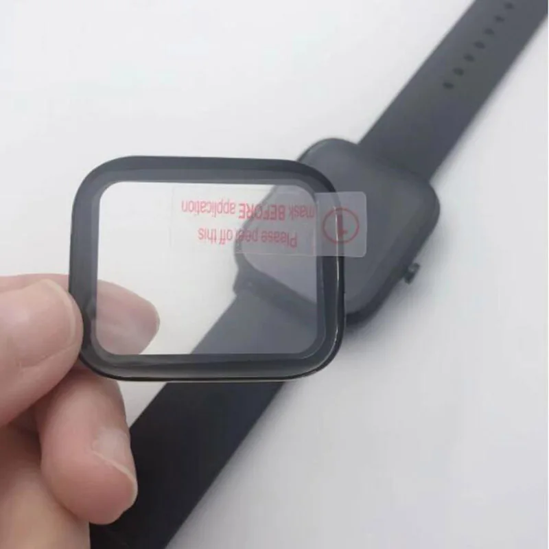 3D изогнутый край Полное покрытие мягкая прозрачная защитная пленка для Amazfit GTS Смарт-часы ЖК-экран протектор(не стекло