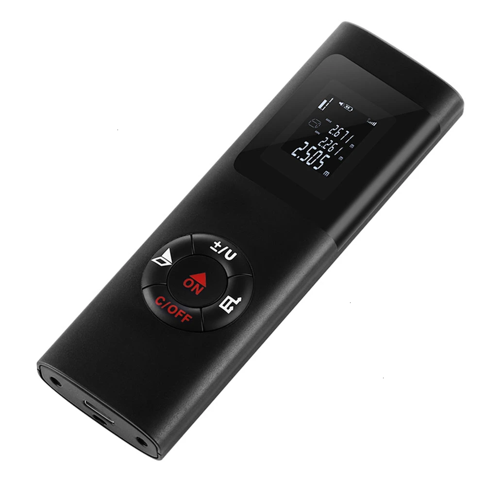 Mini Laser Rangefinder 40M Laser Distance Meter Laser Tape Roulette Measure Metro Rangefinder Range Finder With Backlight