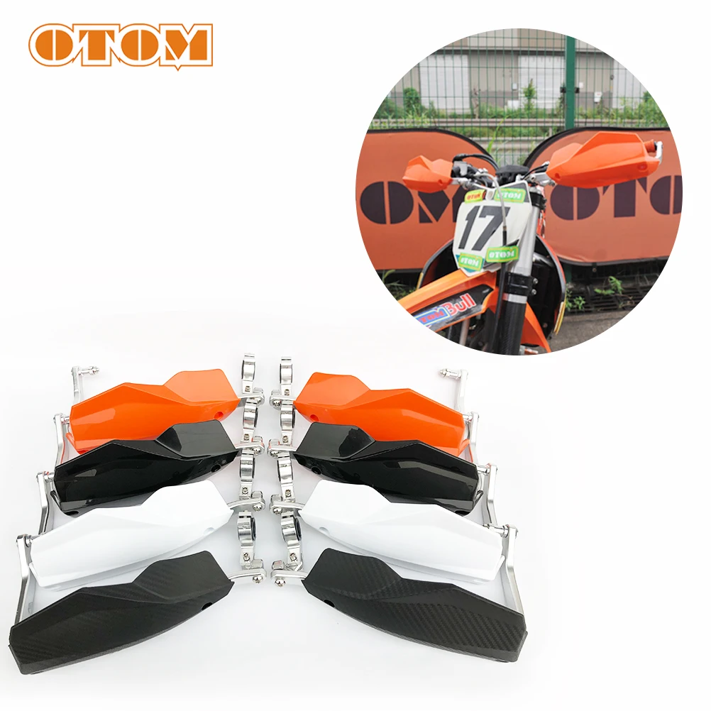 

OTOM мотоцикл Handguard-24 Универсальный Алюминий Скелет многоцветный кросс руль Защитная планка аксессуар для CRF KXF YZF