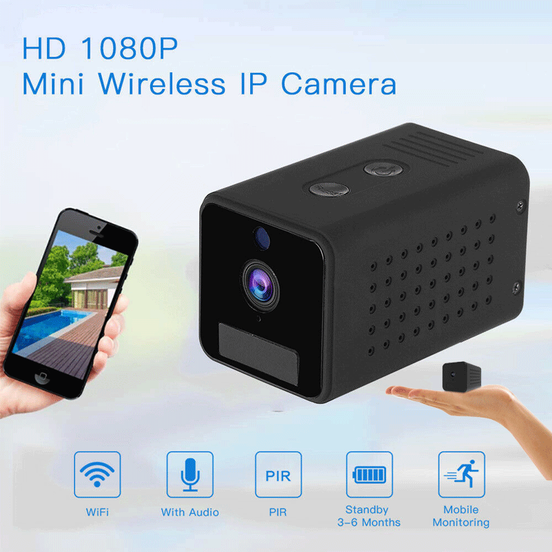Мини HD1080P 2MP wifi камера Широкоугольный беспроводной wifi ИК Мини ip-камера режим AP Встроенный микрофон