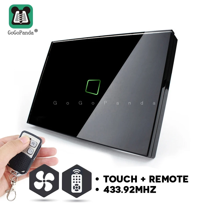 LED Dimmer Lichtschalter Touchscreen Wandschalter Leuchte Licht Verstellt Panel