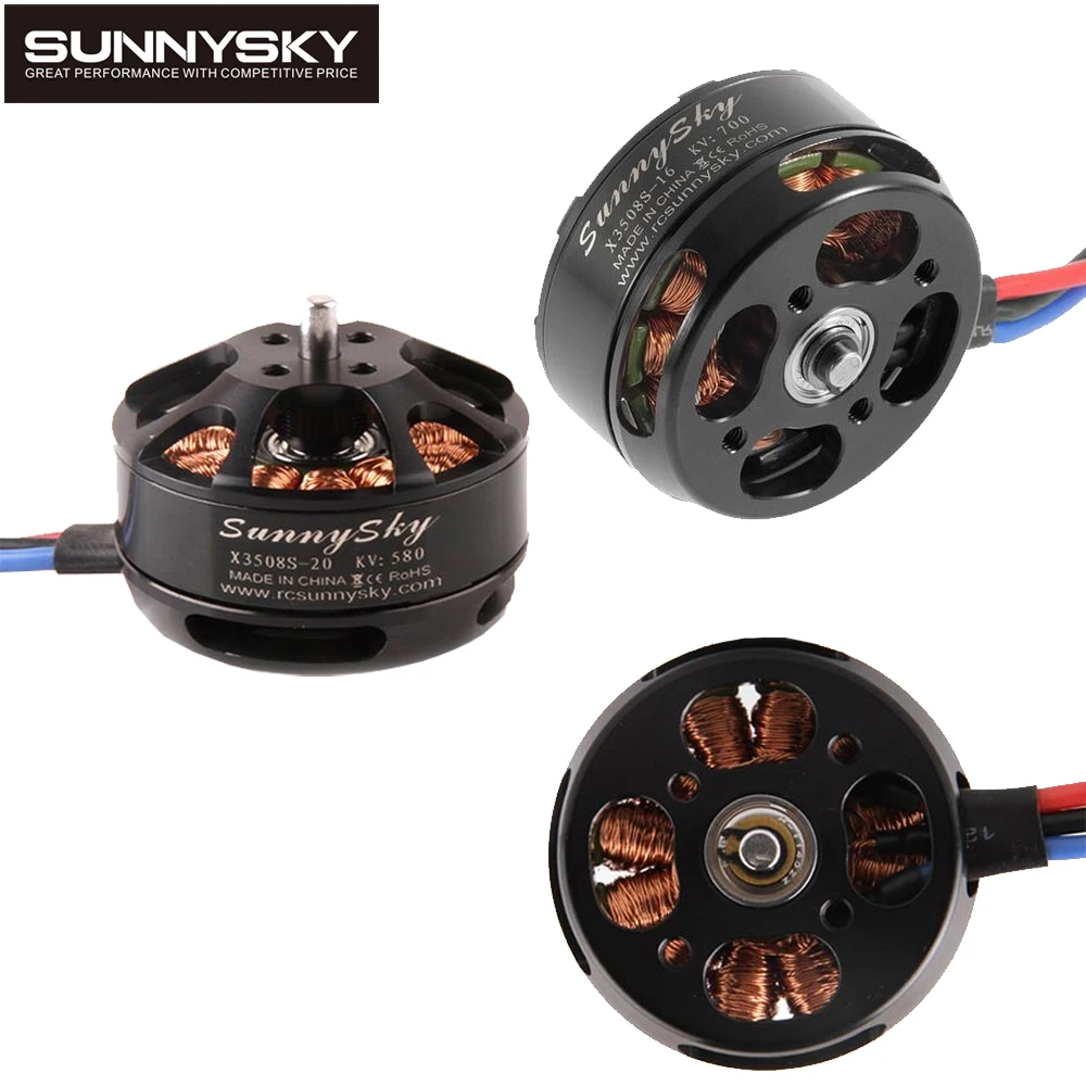

1pcs SunnySky X3508S 380KV 580KV 700KV Brushless Motor Suppport 4s for FPV mini quadcopter gopro aerial multicopter