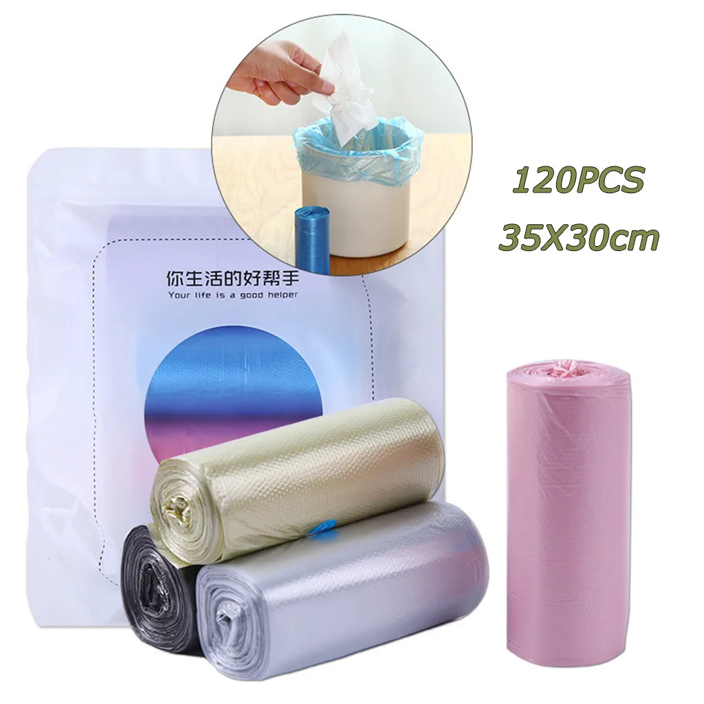 4 рулона 120 шт. одноразовые мешки для мусора | Дом и сад