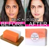Face Brighten Whitening Soap Deep Cleaning Kojic Acid Soap Skin Lightening Beauty Brighten Face Body Skin Bleaching Soap