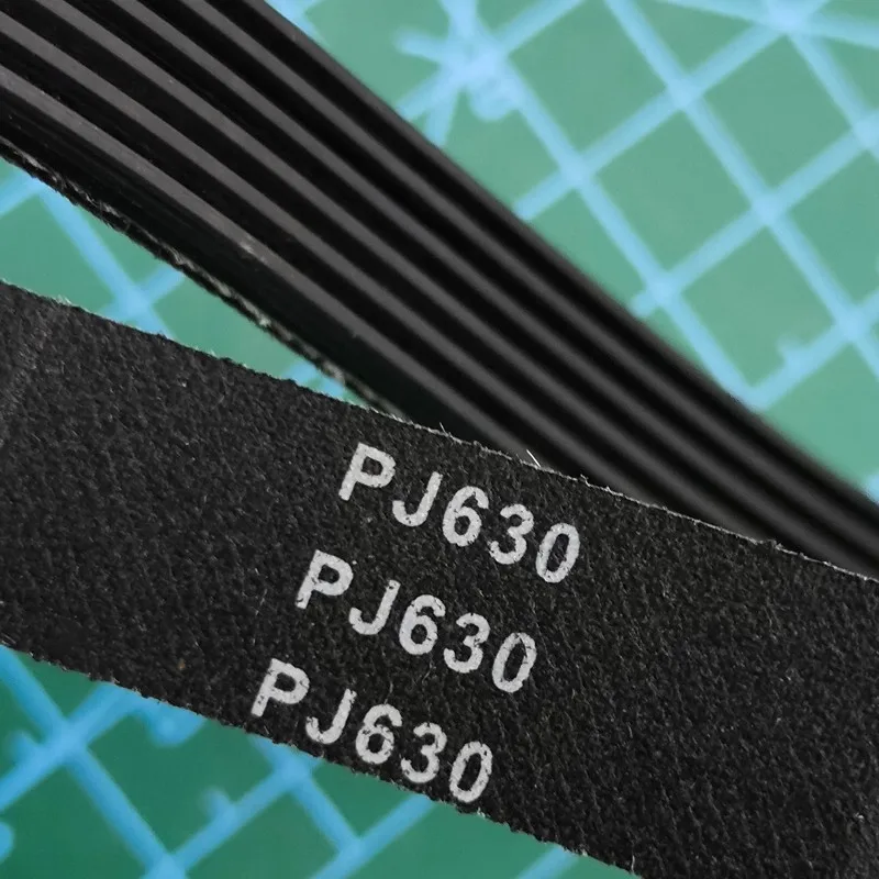 PJ630 Rubber Conveyor Ribbed Belt for Treadmill / Woodworking Lathe 248J