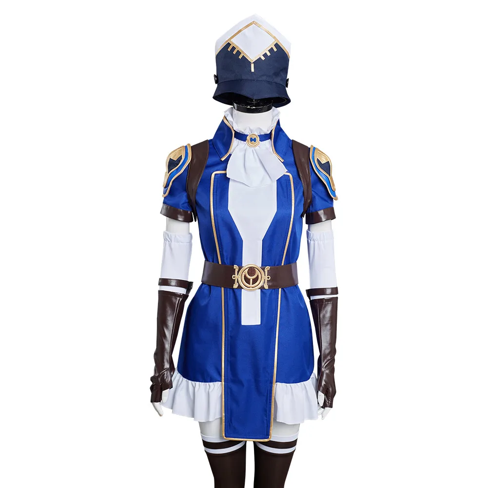 Arcane Game Cosplay Costume pour femme, LoL Caitlyn, le shérif de Piltover, déguisement adulte, tenues Nette, Halloween, carnaval imbibé