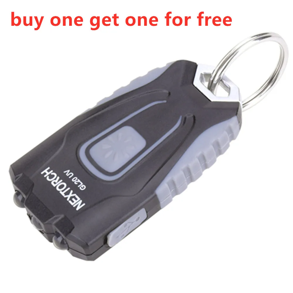 

NEXTORCH UV Led Light 60 Lumens USB Rechargeable LED UV Flashlight Money Detector Torch Portable Key Light 365nm UV Lantern