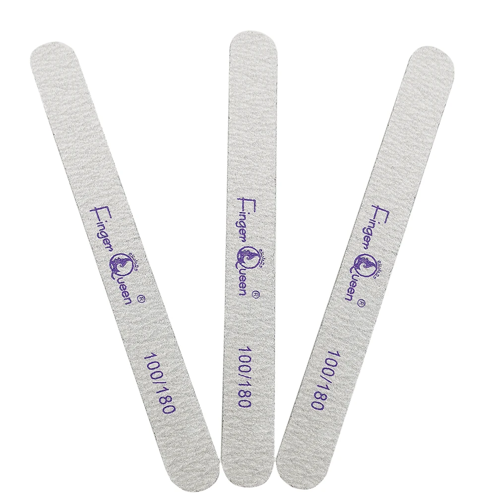 Shape1-3PCS Fingerqueen, 5 форм, Профессиональная пилочка для ногтей, извести, для маникюра, алмазные инструменты, шлифовальный лак, маникюрные инструменты для ногтей FCB002 - Цвет: Shape1-3PCS