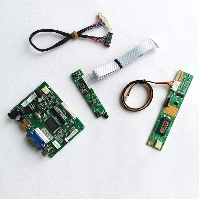 Подходит для N154I1 VGA + 2AV LVDS 30-контактный кабель 1 с холодным катодом (CCFL инвертор