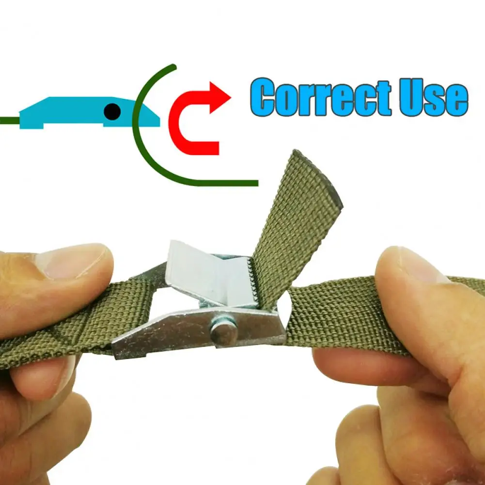 Luggage Cargo Strap 1M High Strength Tensioning Belt Portable 250 Lbs Cargo Tie Down Cam Strap For Car motorcycle bike cargo straps luggage strap cargo tie down strap tie down straps