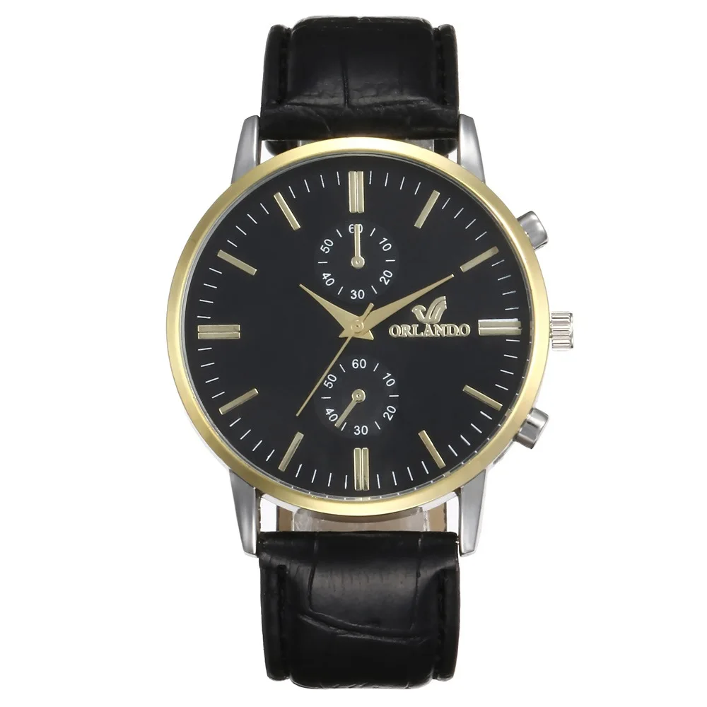 

2019 Wish Hot Selling Creative Men-Style Business Watch Quartz Watch Men a Generation of Fat Manufacturers Direct Selling