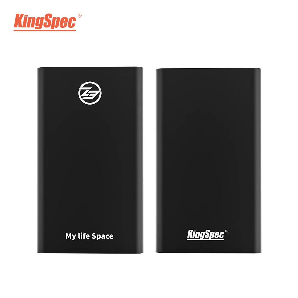 KingSpec внешний SSD жесткий диск hd externo usb 3,1 портативный SSD 256B 512GB 1 ТБ жесткий диск hdd type-c для бизнесмена - Цвет: Black