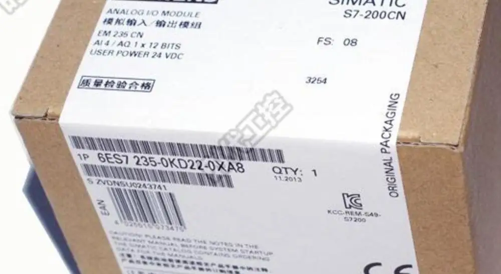 PLC S7-200 6ES7235-0KD22-0XA8 4 input / 1 output analog