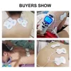 50PCS Self Adhesive Replacement Tens Electrode Pads Square Muscle Stimulator Electric Digital Machine Massager Sticker Dropship ► Photo 2/6