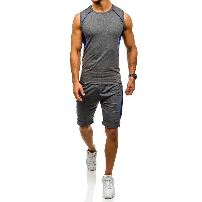 ZOGAA New Men Fashion Two Piece Set Male Casual Sportswear Sweatshirt& Pants Sets Men's Casual Running Tracksuit