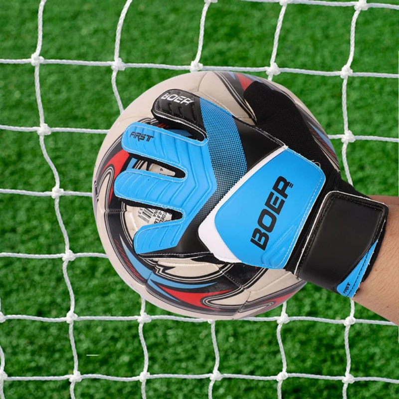 

Football Goalkeeper Mittens Adult Goalkeeper Gloves Football Soccer Goalkeeper Gloves Anti-Slip Goalie Gloves
