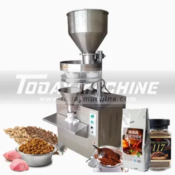 Billige Kleine Skala Trail Mix Granulat/Korn Volumen Tasse Absacken Verpackung FĂŒllung Verpackung Verpackung Abdichtung Maschine