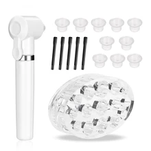 

Tattoo Ink Mixer Machine Black Electric Tattoo Pigment Mixer Machine Makeup Eyebrow Color Ink With 10 Mixing Sticks Tattoo Caps