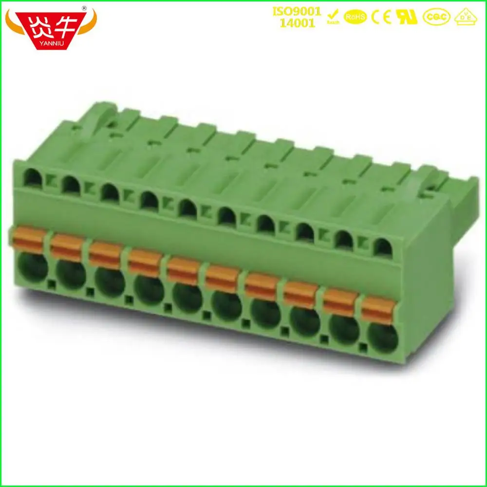 KF2EDGKDF 5,08 2P~ 12P разъем PCB плагин клеммный блок 2EDGKDF 5,08 мм 2PIN~ 12PIN FKCT 2,5 ST 1902110 PHOENIX контакт