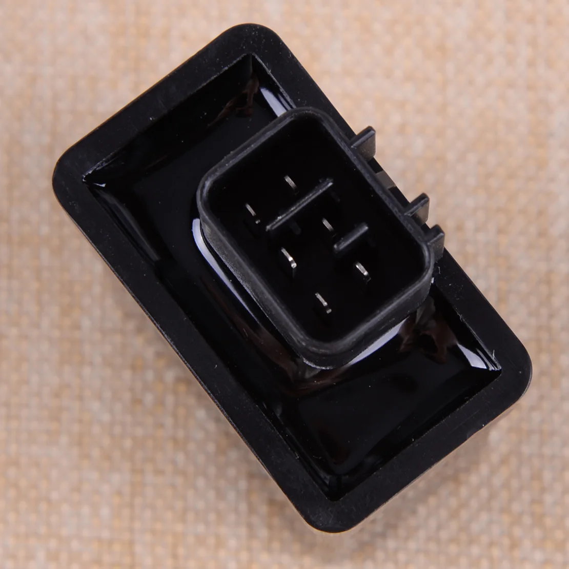 DWCX 6 Pin Электрический старт cdi-зажигание воспламенитель модульная коробка черный подходит для евро I версия Yamaha YBR125 2002 2003 2004