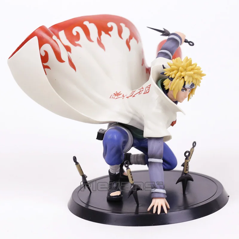 Аниме Наруто Shippuden Namikaze Minato ПВХ фигурка Коллекционная модель игрушки 14 см|Игровые
