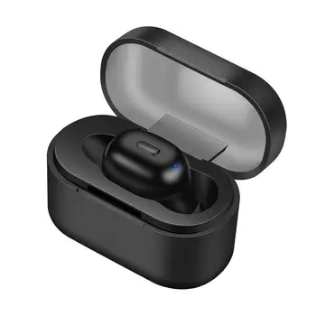 

K3 TWS Single Ear Mini Earbud Bluetooth 5.0 Wireless HiFi Headset HD Call Stereo Sports Earphone with Charging Box and Mic