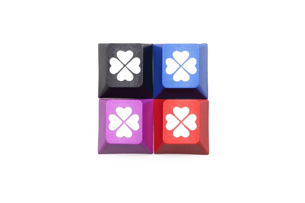 Новинка Вишневый профиль dip Краска скульптура pbt колпачок на клавишу Lucky clover для