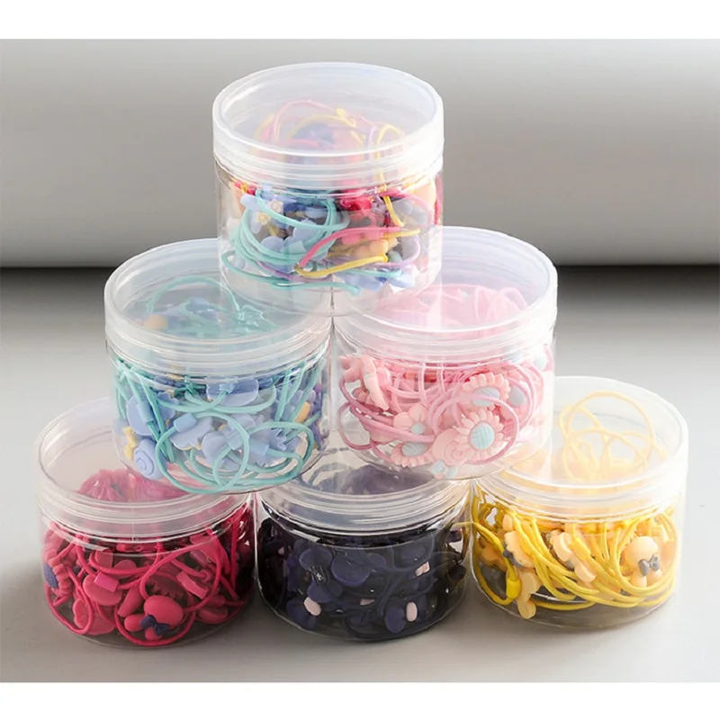 Резинка для волос детская с мультяшным рисунком модная эластичная повязка на