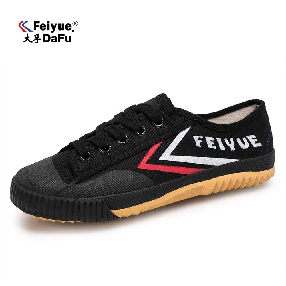 DAFUFEIYUE-zapatillas clásicas originales para hombre y mujer, zapatos de artes marciales, Taichi, Taekwondo, Wushu, Kungfu, suaves