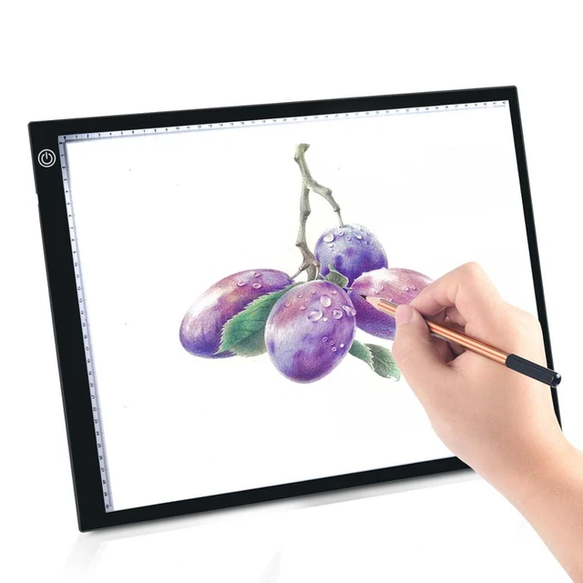 Huion A2 26.77 Inches Led Light Pad Adjustable Lightness Tracing Board  Drawing Box For Artcraft Animation Sketching - Digital Tablets - AliExpress