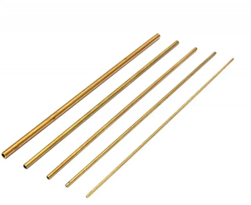 2mm-20mm Brass tube cutting tool rivet mosaic Pin rivet Outside diameter * Inner diameter 500 mm Knife handle DIY parts for Brass Tube