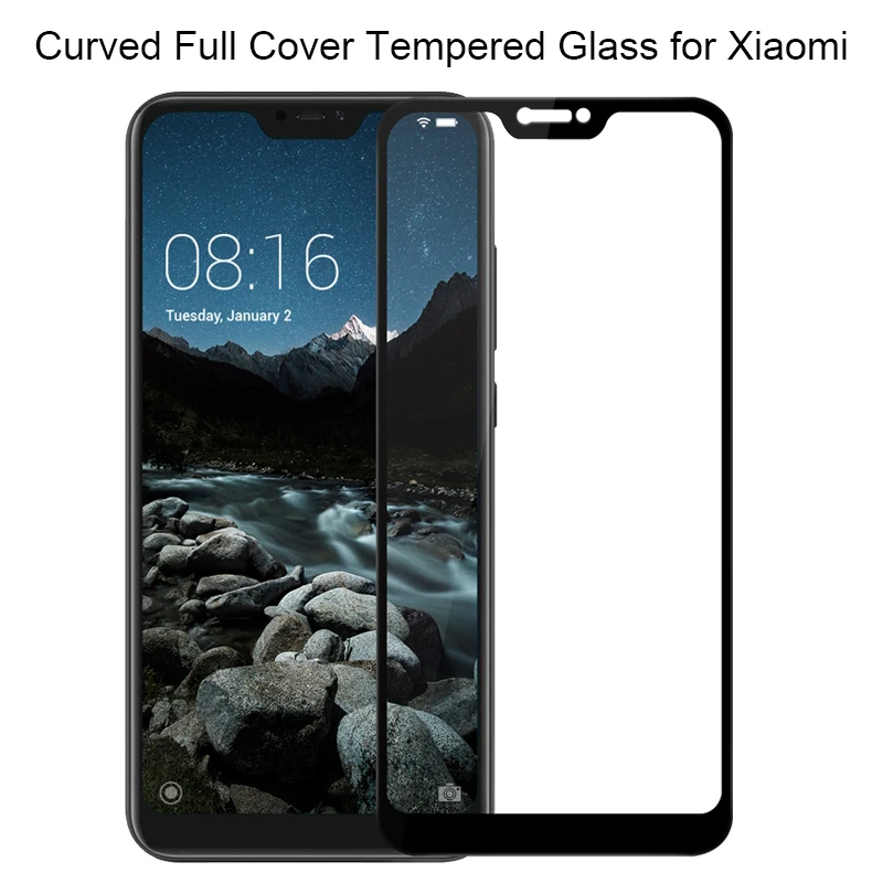 Закаленное стекло для Xiaomi Mi 8 Lite Mi8 SE Mi5S защитное на Xiomi A2 A1 Max 2 Защита экрана Pocophone F1