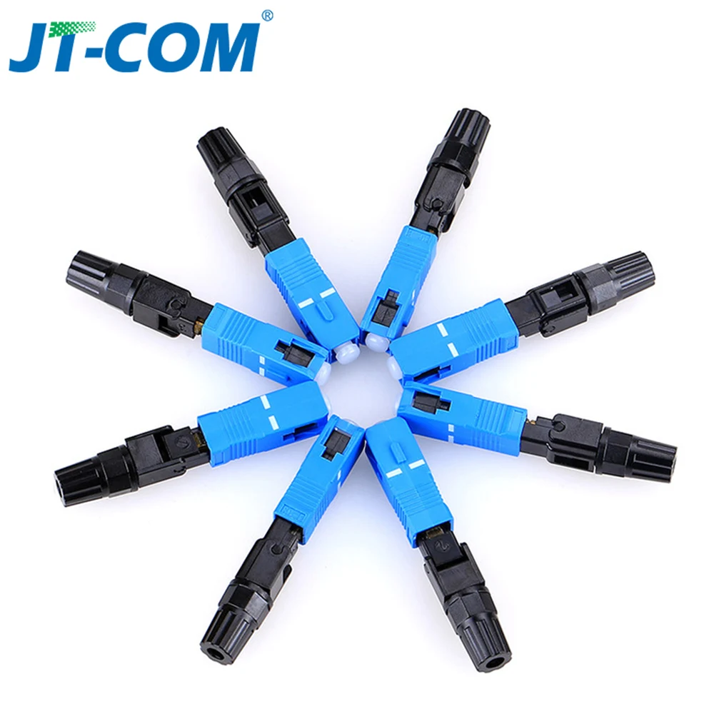 Волоконно оптический Быстрый Соединитель FTTH SC APC Одномодовый волоконно адаптер