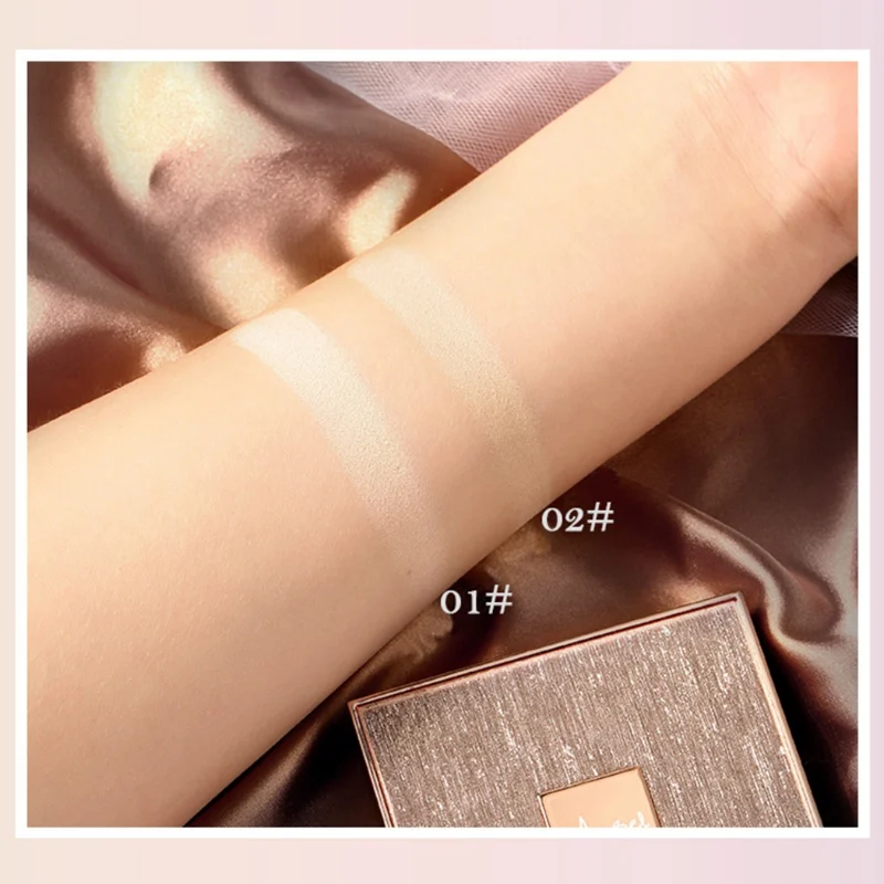 Маслоконтроль прессованный порошок долговечный водонепроницаемый чехол пятен матовый прессованный порошок