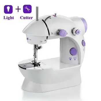 

Mini Electric Sewing Machines Stitch Portable Sew Needlework Cordless Clothes Fabrics Household Sewing Machine Stitch Set