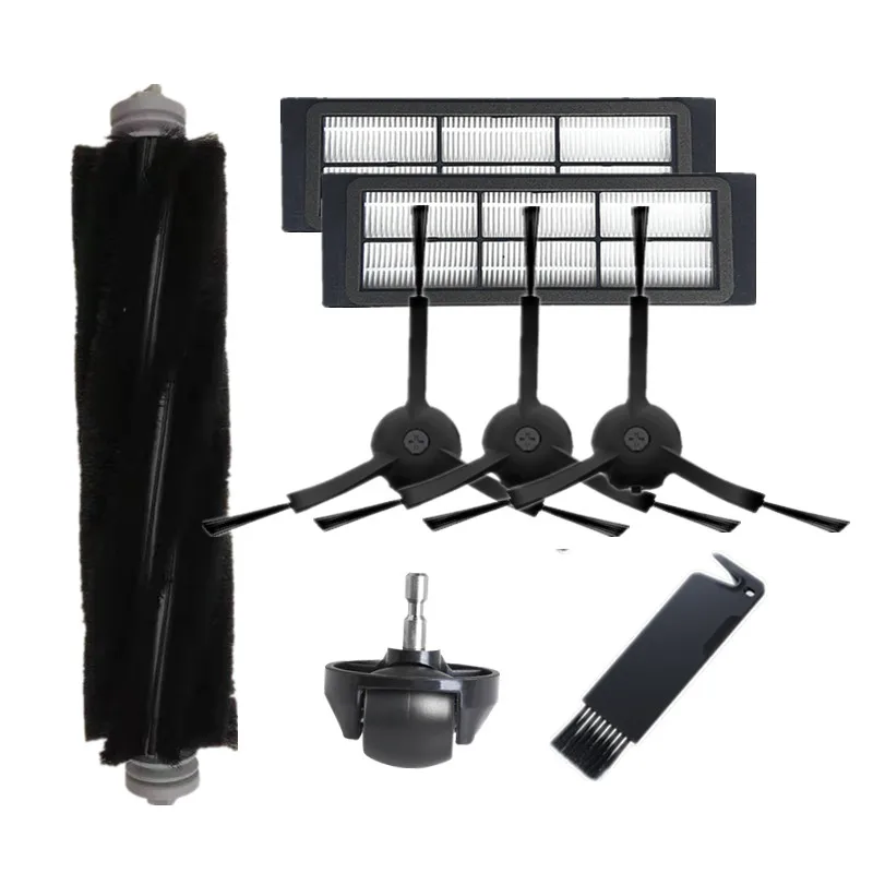 

8PCS Mi Roborock Accessories Main Brush Side Brush Comb HEPA Filter Wheel for Mi Roborock Xiaowa Vacuum Cleaner Parts