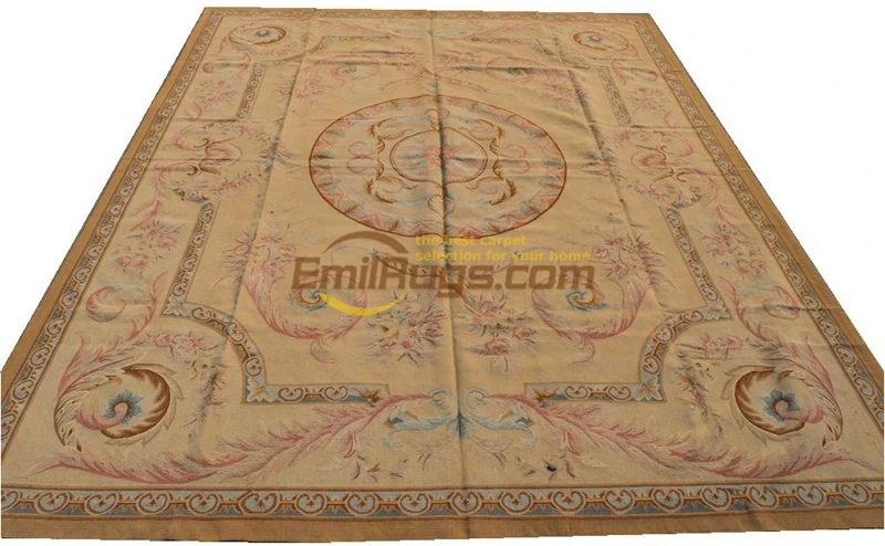 US $2.400.00 Carpet Floor Chinese Aubusson Carpets Big Carpet For Living Room Wool Area Rug Traditional Rug