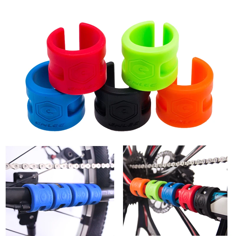 ENLEE Bicycle Protective Gear Collision Frame Rubber Protection Ring