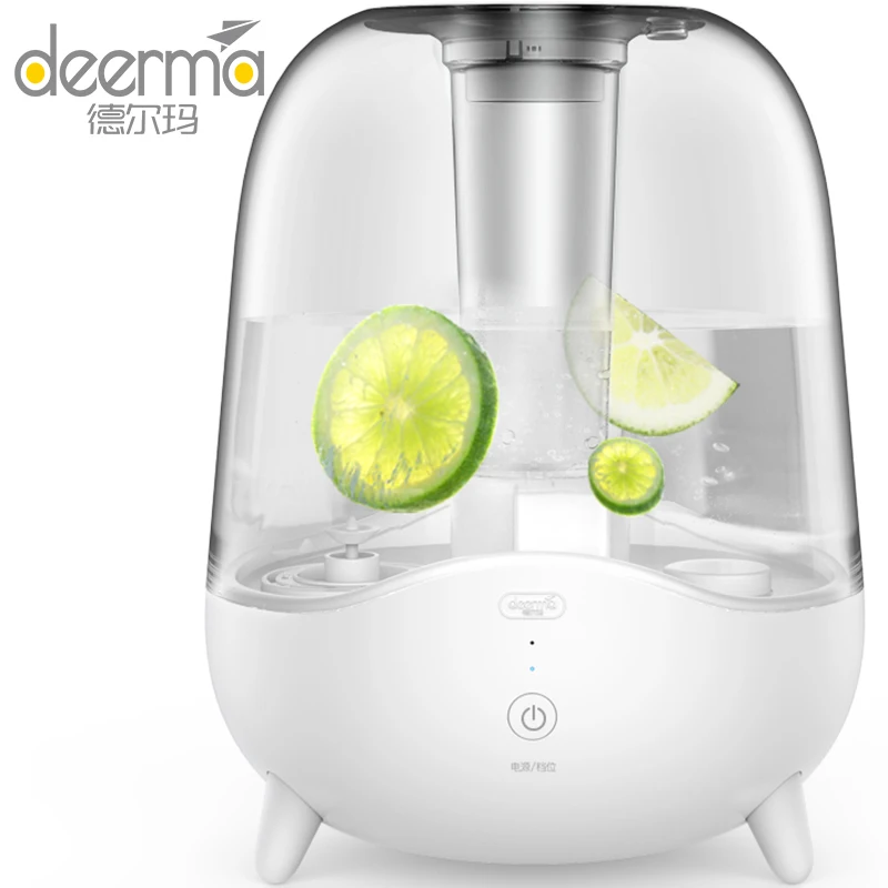 

Youpin Deerma DEM-F325 Humidifier Home Quiet Air Humidification Mini Aromatherapy Humidification Transparent Water Tank Office