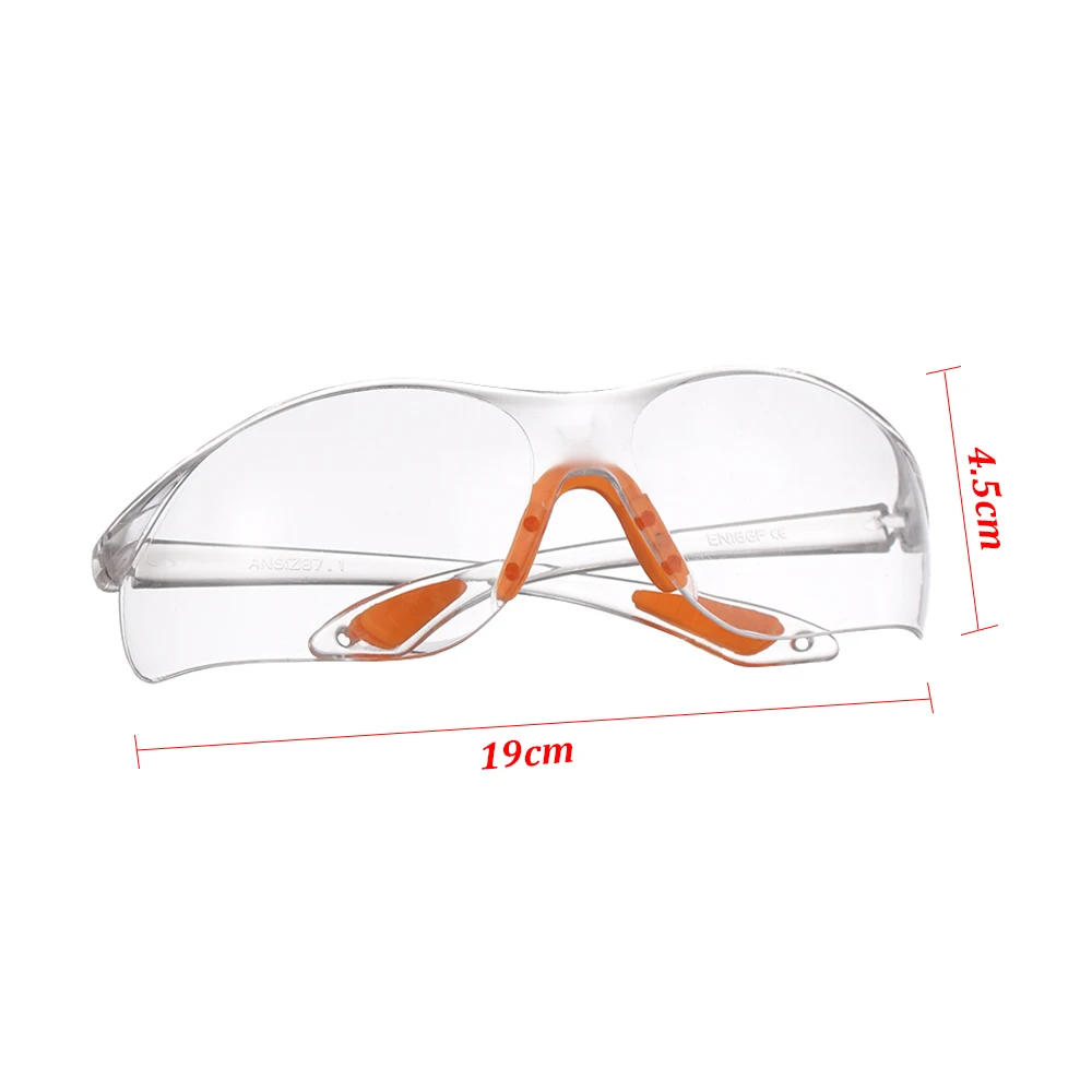 Safety Goggles 1PC Safety Eye Protection Protective Safety Riding Eyewear Vented Glasses Work Lab Sand Prevention Goggles Security Supplies