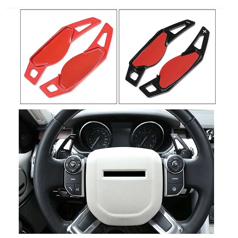 Car Steering Wheel Paddle Shift Extender for Land Rover Aurora Discovery 4 Range Rover for Jaguar XE XFL XJ F-PACE Auto Parts