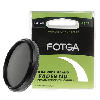 

Camera Filter ND2-400 Neutral Density Fader Adjustable ND Filter Filtering Lens 49mm Black