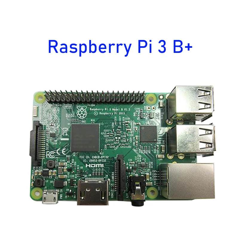 Оригинальный Raspberry Pi 3 Model B + (плюс) Встроенный Broadcom 1 4 ГГц quad-core 64-разрядный