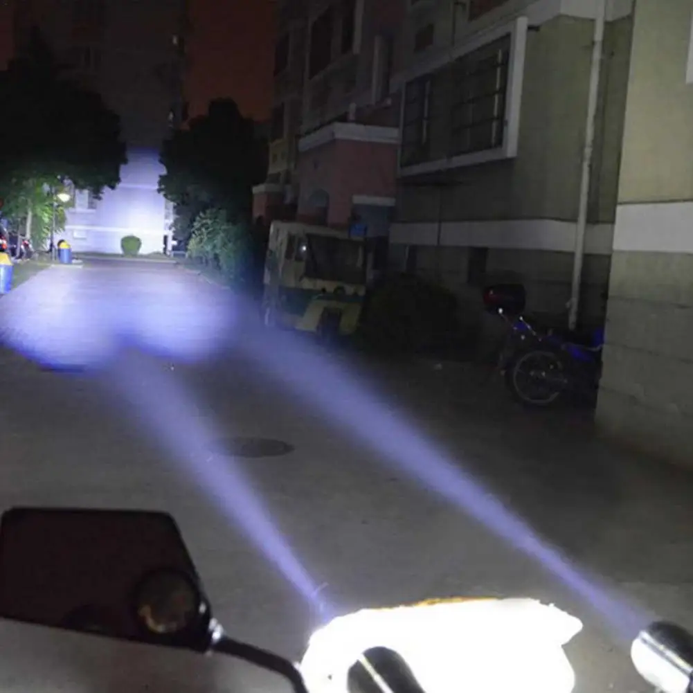 10W High-power Led Light Motorcycle Electric Spotlight For Car Daytime Running Lights Automobiles Strobe Flash Lamp Work Light