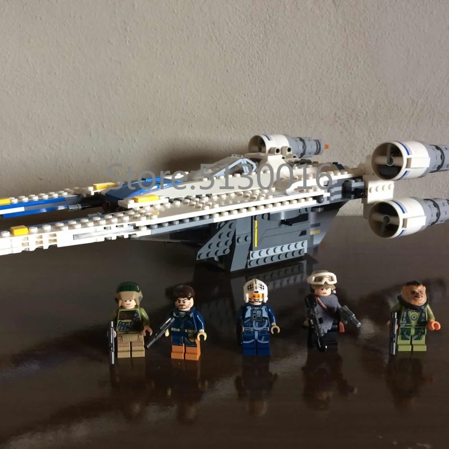 05054 Звездные войны серии Rebel U-Wing истребители 75155 строительные блоки 679 шт космический корабль игрушки Кирпичи совместимы