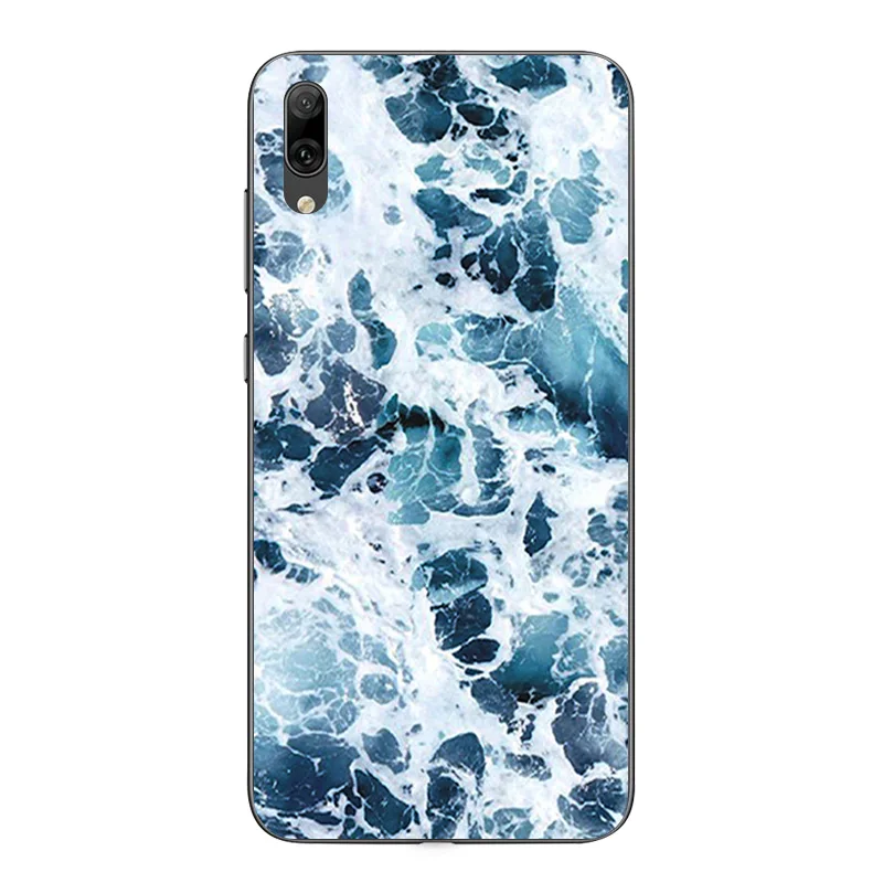 Модный прозрачный силиконовый чехол из ТПУ для Huawei P smart Y6 Pro 2019 роскошный тонкий