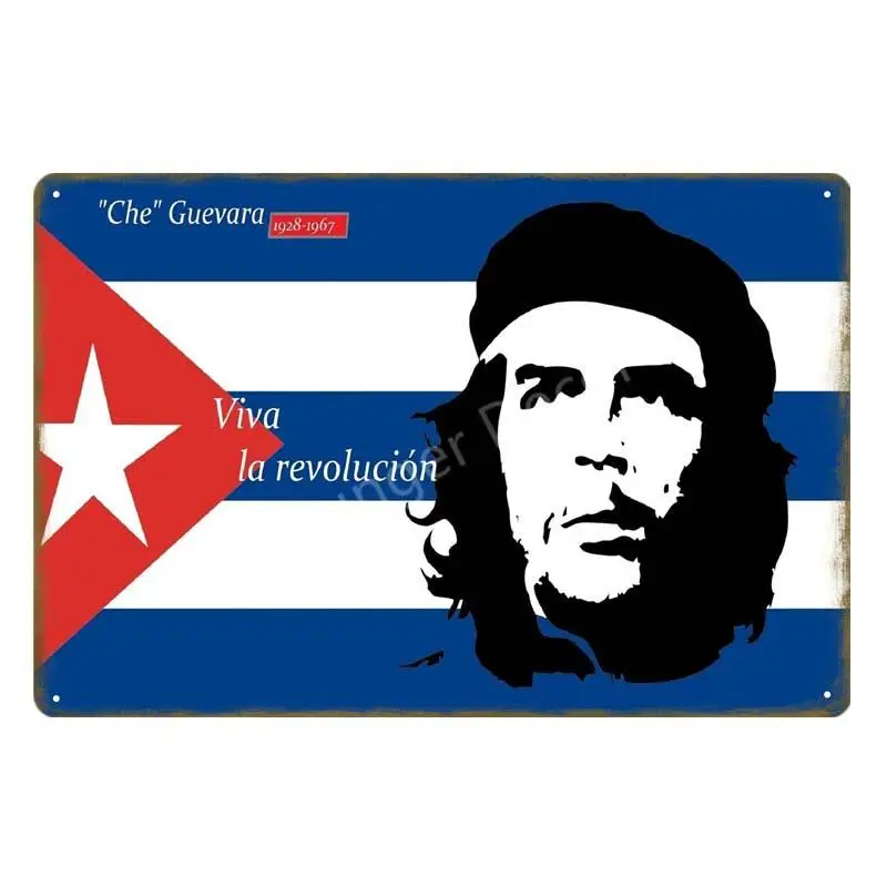 32892921632-24789 Винтажные Ретро Металлические плакаты Che Guevara, плакат, настенная живопись, табличка для бара, кафе, комнаты, клуба, вечерние, домашний декор, YD - Цвет: 32892921632-24789