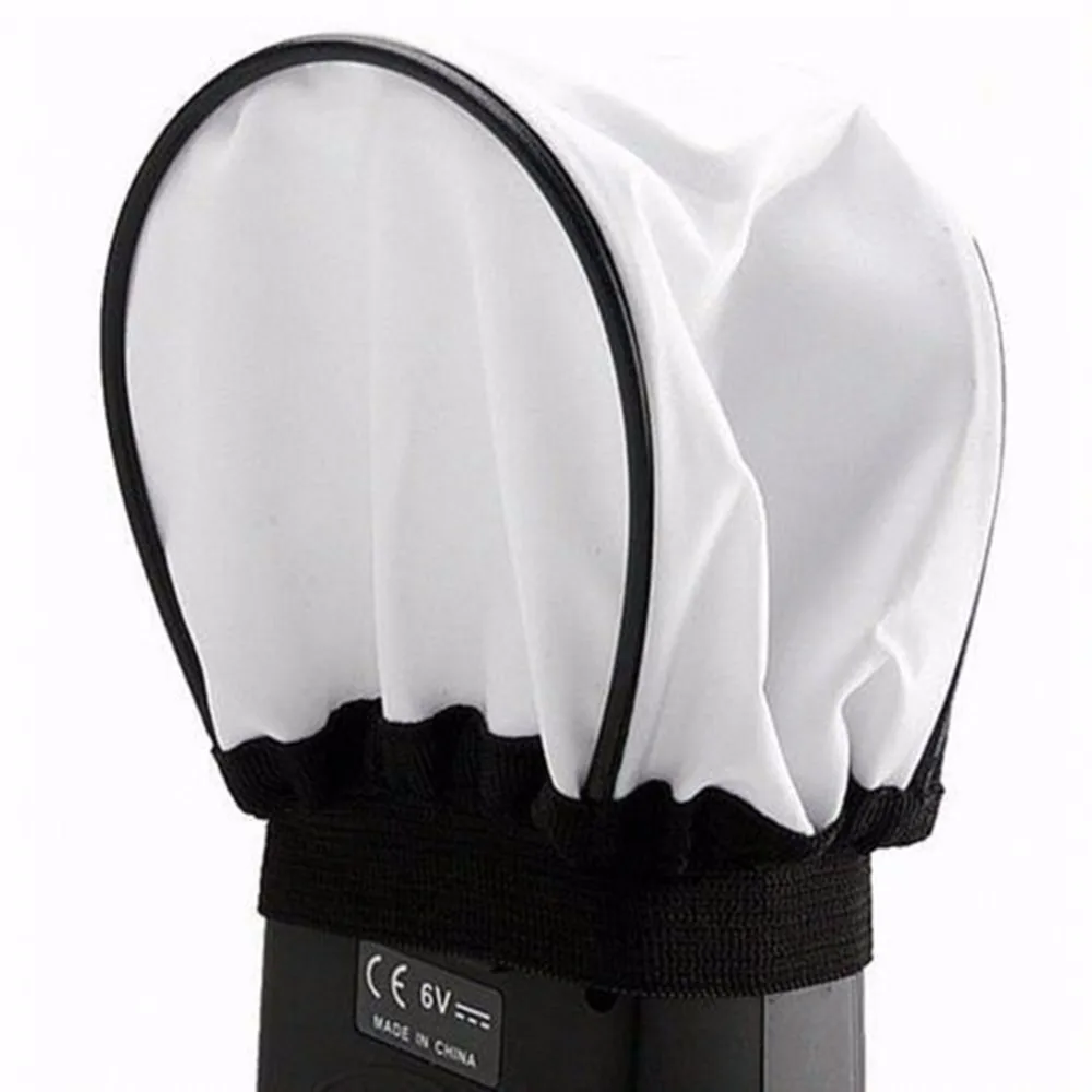 Universal Flash Bounce Diffuser Camera Soft Box Cover for Canon Sony Metz Nikon Sigma Olympus Sunpak Vivitar Cobra Vivitar