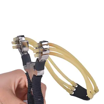 

Hot Games Outdoor Shoting Powerful Slingshot Hunting Steel Catapult New Marble Slingshot